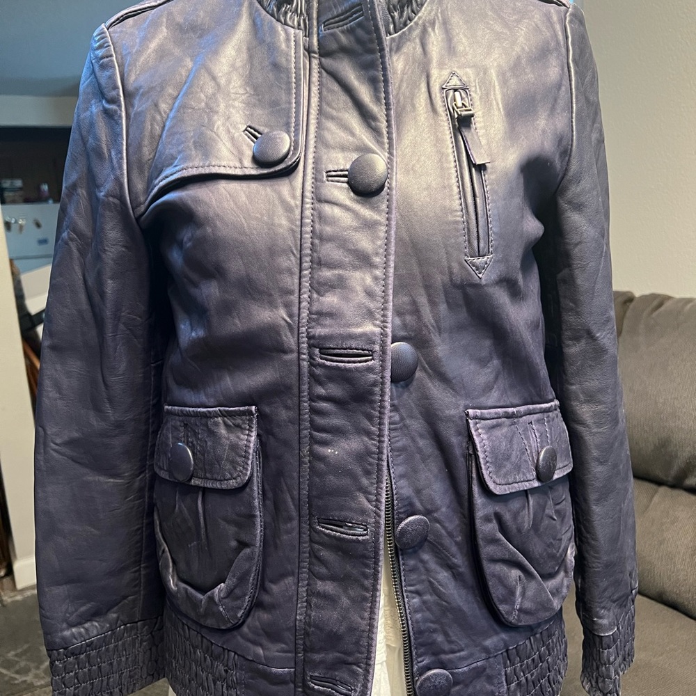 Kenzo leather jacket